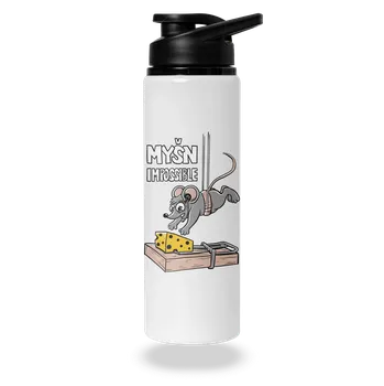 Láhev Bastard Myšn Impossible lahev na vodu White