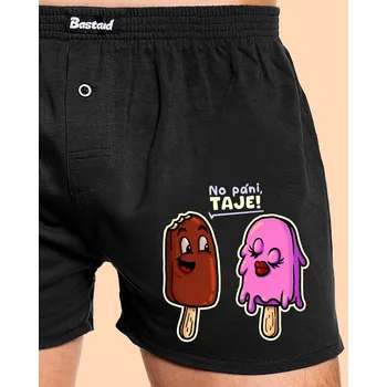 Trenýrky Bastard Taje pánské trenky Black