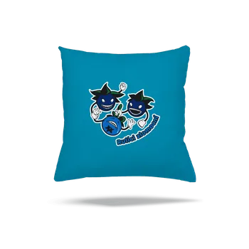 Polštář Bastard Rulíci zlomocní polštář Blue Turquoise