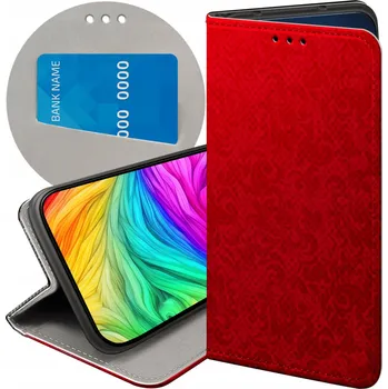 Pouzdro na mobilní telefon Flipové pouzdro Hello Case pro Motorola Moto G31 červené