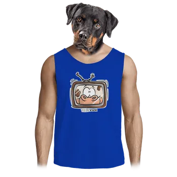 Pánské tílko Bastard Televize pánské tílko Royal Blue