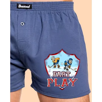 Trenýrky Bastard Fart Play pánské trenky Blue