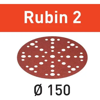 Brusný papír FESTOOL Smirek 150mm Rubin2 zr 120