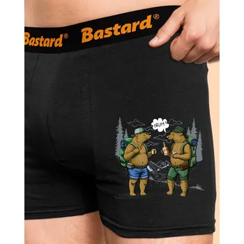 Trenýrky Bastard Brum boxerky Black