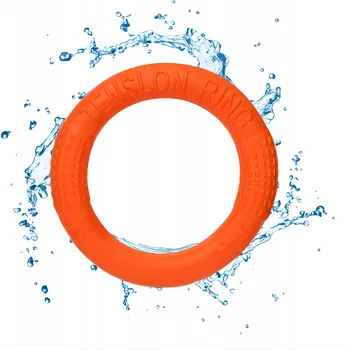 Hračka pro psa Plovoucí kruh pro psa - Hračka a Přetahovadlo pro velkého psa, 27,5 cm - Kousátko