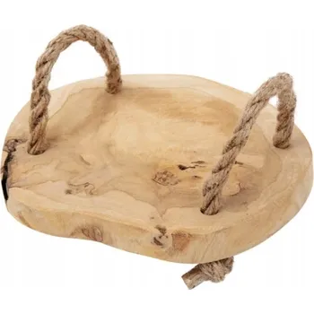 Podnos z teakového dřeva