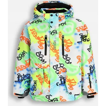 Chlapecká zimní lyžařská bunda s kapucí Teplá velikost 164 Lemon Explore ZL5