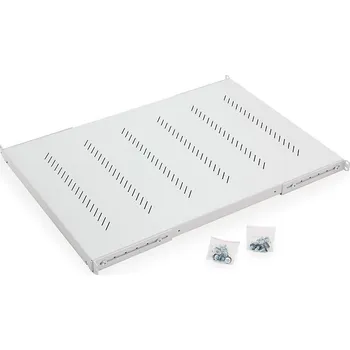 Rozvaděč Triton Polička s perforací 1U/750mm, max.nosnost 150kg, šedá RAC-UP-750-H4