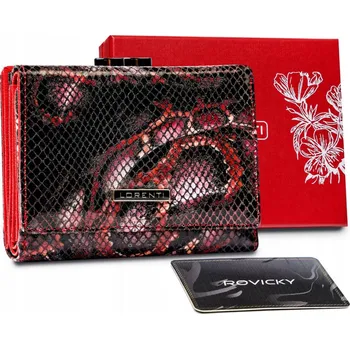 Peněženka Lorenti dámská peněženka z pravé kůže červená