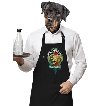 Kuchyňská zástěra Bastard Hororskop - Střelec zástěra Black