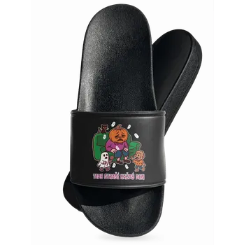 Pánské pantofle Bastard Tady straší každý den pantofle Black