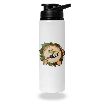 Láhev Bastard Vinný horoskop: Ryba lahev na vodu White