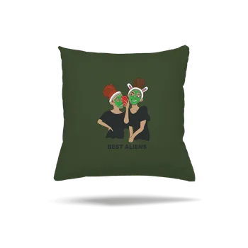 Polštář Bastard Best aliens polštář Olive Green