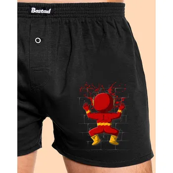 Trenýrky Bastard Flash pánské trenky Black