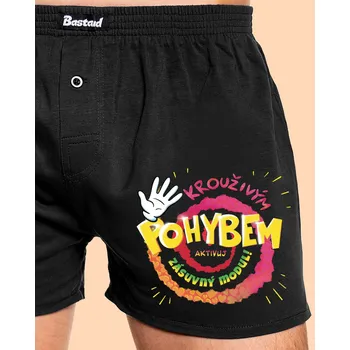 Trenýrky Bastard Zásuvný modul pánské trenky Black