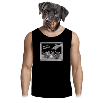 Pánské tílko Bastard Ukrajina - Ná Puti Puti Ná pánské tílko Black