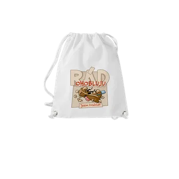 Sportovní vak Bastard Jsem truhlář vak White