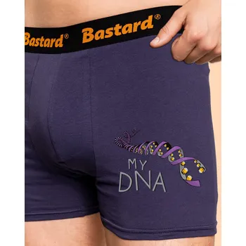 Pánské spodní prádlo Bastard My DNA boxerky Blue Navy