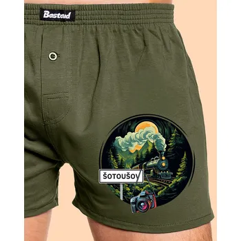 Trenýrky Bastard Šotoušov pánské trenky Khaki