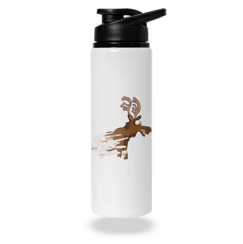 Láhev Bastard Stírací los lahev na vodu White