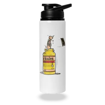 Láhev Bastard Herkules lahev na vodu White