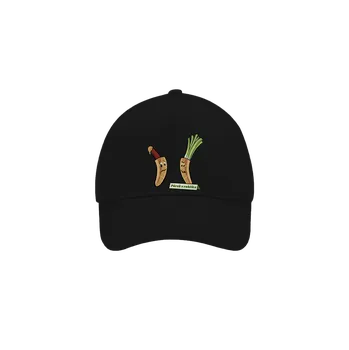 Kšiltovka Bastard Pórek v rohlíku kšiltovka baseballka Black