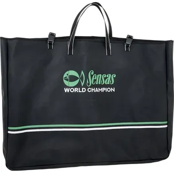 Pouzdro na rybářské vybavení Sensas Obal Na Stolek Jumbo Black Side Tray Bag 2 Komory