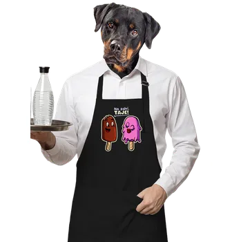 Kuchyňská zástěra Bastard Taje zástěra Black