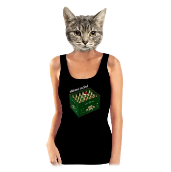 Bastard Advent začíná dámské tílko klasické Black