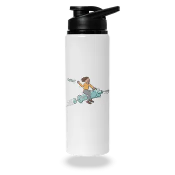 Láhev Bastard Osvobození lahev na vodu White