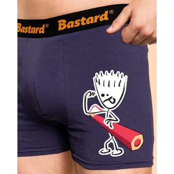 Trenýrky Bastard Svaly boxerky Blue Navy