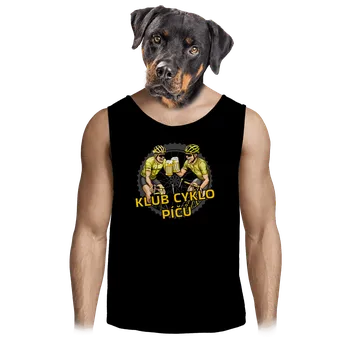 Pánské tílko Bastard Klub cyklo píčů pánské tílko Black