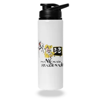 Láhev Bastard Hrajou naši lahev na vodu White