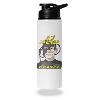 Láhev Bastard Zamilovaný Borg lahev na vodu White