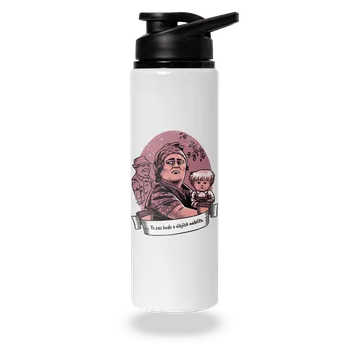 Láhev Bastard B14: Slavnosti sněženek lahev na vodu White