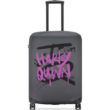 Obal na kufr RONCATO WARNER DC M UNI Tmavě šedá, Fialová, Černá