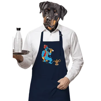 Kuchyňská zástěra Bastard Gin a tonic zástěra Navy