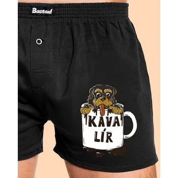 Trenýrky Bastard Kávalír pánské trenky Black