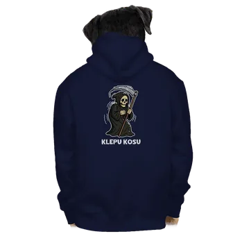 Pánská mikina Bastard Klepu kosu pánská mikina na zip Navy