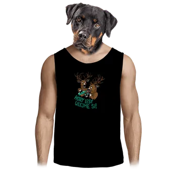 Pánské tílko Bastard Hory lesy ulejme si pánské tílko Black