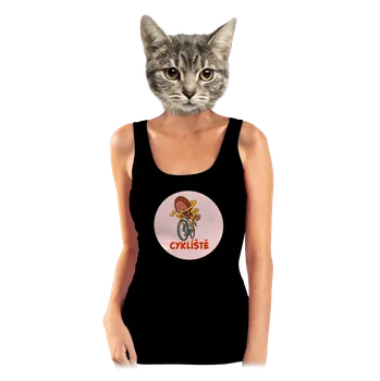 Bastard Cyklíště dámské tílko klasické Black