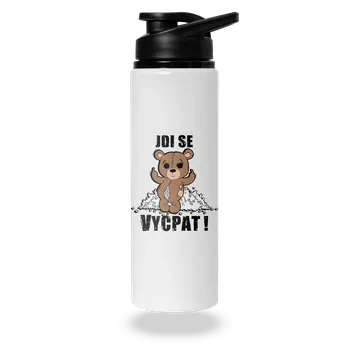 Láhev Bastard Jdi se vycpat lahev na vodu White