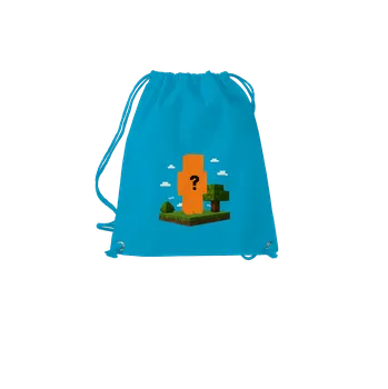 Sportovní vak Bastard Minecraft z vlastní fotky vak Blue Atol