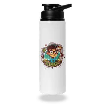 Láhev Bastard Alergeek lahev na vodu White