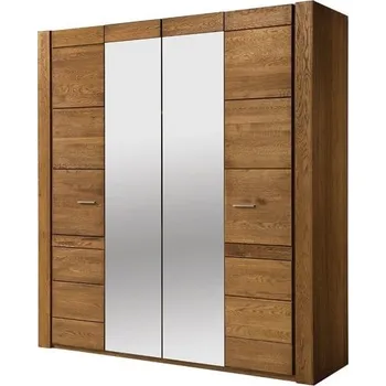 Šatní skříň Skříň Velvet - Szynaka Meble Dub Rustical 205x225 cm