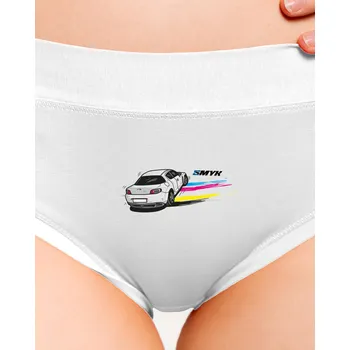 Souprava dámského spodního prádla Bastard CMYK ve smyku dámské kalhotky White