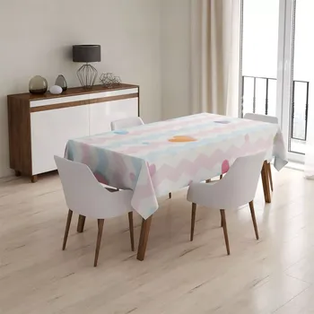 ubrus Sablio Ubrus Barevná srdíčka - 90x90 cm