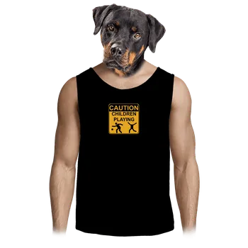 Pánské tílko Bastard Children playing pánské tílko Black