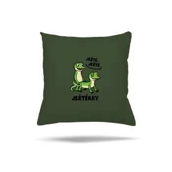 Polštář Bastard Ještě, ještě polštář Olive Green