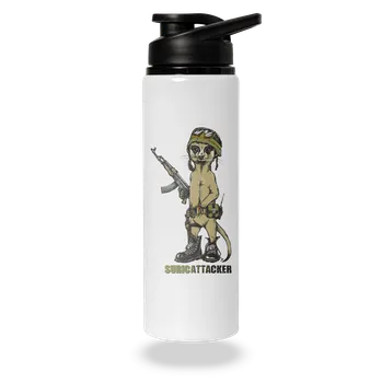 Láhev Bastard Surikata lahev na vodu White